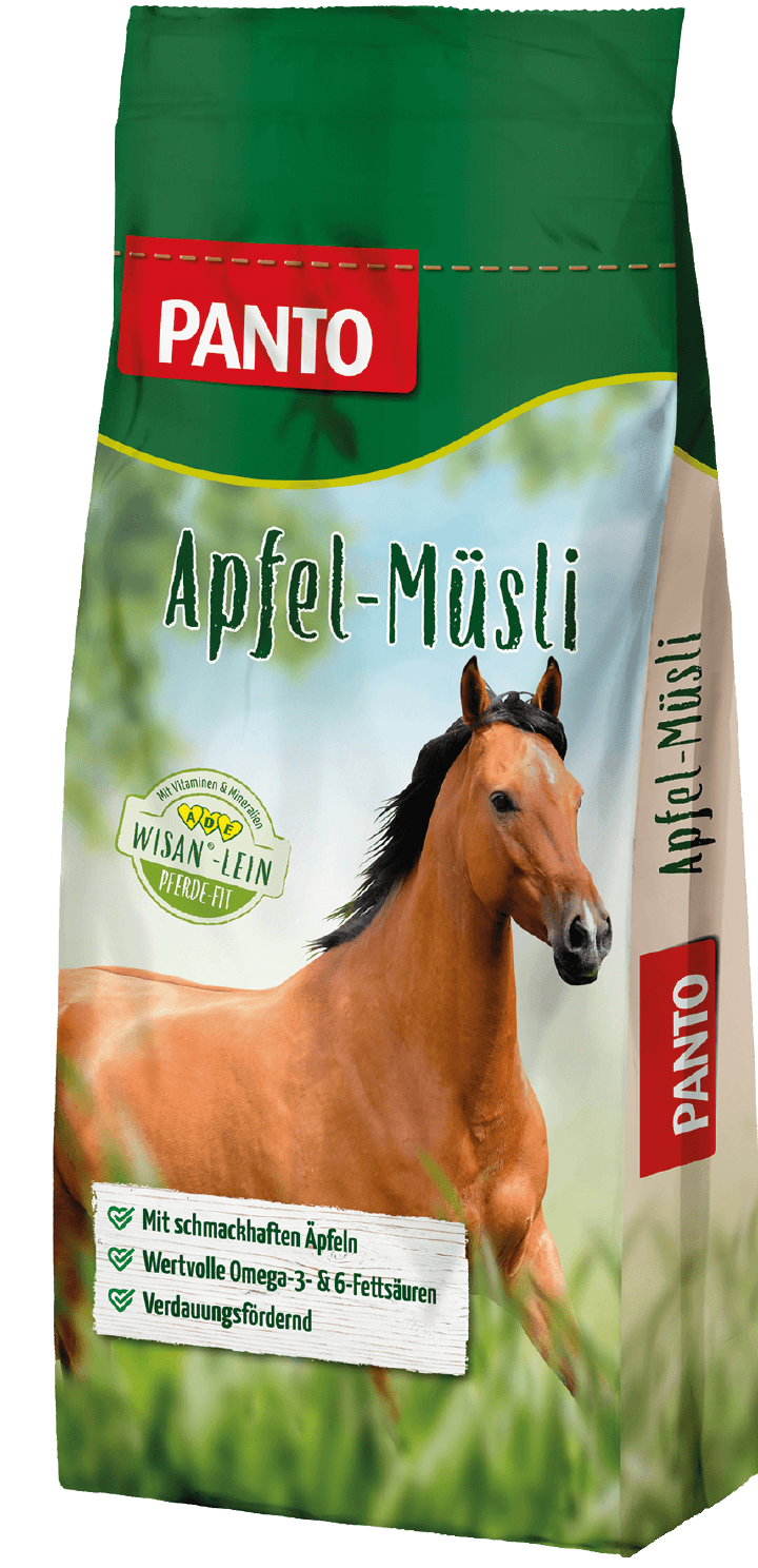PANTO Apfelmüsli mit Wisan®-Lein